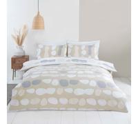 Rapport Home Truro Mircrofibre Kingsize Reversible Duvet Cover Set Natural, Cream, King (U.K. Standard)