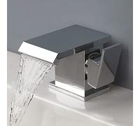 Truro Waterfall Basin Mono Mixer Tap & Pop Up Waste Chrome