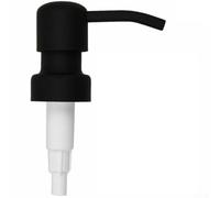 Trurovem 2 Pack Retro Metal Soap Dispenser Pumps, 304 Stainless Steel Bird Head Replacement for Liquid Lotion Bottle, 28/400 Thread DIY Kit, Black(Black)