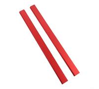 Trurovem 2 Pack T Track Slider For Table Saw, Aluminium Miter Bar Replacement 100-450mm, T Slot Jig Fixture For Woodworking Workbench, Red Aluminum Alloy T-Bar(300mm)