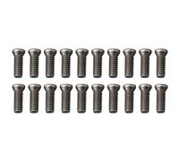 Trurovem 20Pcs M2 M2.5 For For .5 M5 For Torx Socket Head Bolts for Carbide Insert Screws Replacement, High Strength For CNC Lathe Tool Fasteners for Indexable Inserts(* 12)