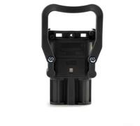 Trurovem 320A Forklift Power Connector 150V High Current Battery Terminal for Electric Vehicles UPS Charging Silver Plated Copper IP23 Male and Female Set Black(Female)