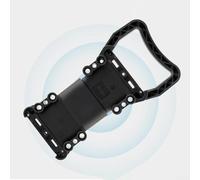 Trurovem 320A Forklift Power Connector 150V High Current Battery Terminal for Electric Vehicles UPS Charging Silver Plated Copper IP23 Male and Female Set Black(Male & Female)