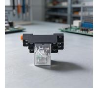 Trurovem AC 24V Coil DPDT Power For Relay with Socket, 8 Pin General Purpose Electromagnetic For Relay for 35mm DIN Rail Mount, 10A 240VAC Industrial Control Switching Unit