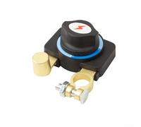 Trurovem Automotive Battery Cut Off Switch 12V 24V Vehicles With Enhanced Leakage And Short(BlackLid Alloy)