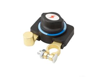 Trurovem Automotive Battery Cut Off Switch 12V 24V Vehicles With Enhanced Leakage And Short(BlackLid Alloy)