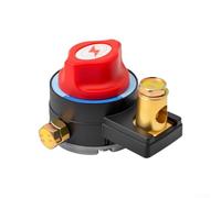 Trurovem Automotive Battery Cut Off Switch 12V 24V Vehicles With Enhanced Leakage And Short(Half-round Alloy)