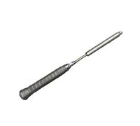 Trurovem Badminton Swing Trainer with Detachable Weights for Speed Power Strength Exercise, Racket Weighted Training Aid to Simulate 3U 5U Rackets, Plastic and Metal(Black)