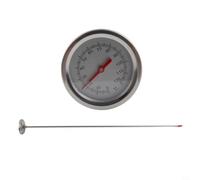 Trurovem Compost Thermometer with 19.7 Inch Stainless Steel Probe, Dual Scale -10 to 100C Soil Gauge for Gardening Composting Pile