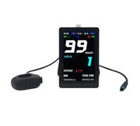 Trurovem Ebike Display For Bafang Drive Motor DPC101 Color Screen UART CAN Speedometer Compatible With M510 M560 G340 HD 250W-1000W Electric Bicycle Instrument Panel(CAN)
