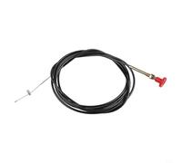 Trurovem Engine Shutdown Cable with Red Knob, Throttle Cut Off Cable forklift Car Truck Marine, Heavy Duty Stop Cable Kill Line Wire, 1M to 7M Length Options(1M)