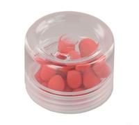 Trurovem For EVA Floating Up Boilies Carp Fishing Baits Round Artificial Lure Beads for Chod Rigs Mainline Dedicated Range Compatible Hookbait 8-17mm(12mm Strawberry Flavor)