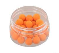 Trurovem For EVA Floating Up Boilies Carp Fishing Baits Round Artificial Lure Beads for Chod Rigs Mainline Dedicated Range Compatible Hookbait 8-17mm(10mm Potato Flavor)