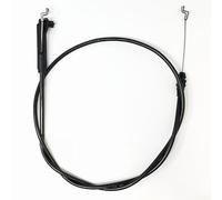 Trurovem Lawn Mower Brake Cable Replacement for Toro Part#139-6594, Compatible with Walk Behind Mower Models 21462-21864, 149cm Overall Length Black Wire
