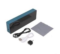 Trurovem LED Music Display VU Meter, 16x24 RGB Audio Level Analyzer Board with 84 Effects, USB Powered Sound Reactive Light for, Stereo System, Home Theater