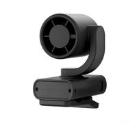 Trurovem Rechargeable Handheld Fan with 199 Speeds, 180 Degree Rotatable Desk Fan, For LED Display, Hands- Clip for Hat, Portable Personal Cooling for Travel(Black)