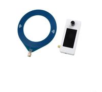 Trurovem SI4732 For Pocket with 1.9 Inch IPS Screen, 0.5- Full Band Receiver for AM FM SW LSB USB, 800mAh Portable Ham with Loop, White(White-Ring)