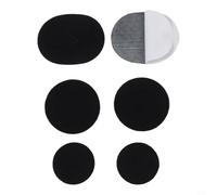 Trurovem Sneaker Repair Patch for Shoe Vamp Heel Protector Sticker, Self- Fabric Mending Kit for Torn Canvas Leather, For Invisible Fix for White Black Shoes(C Light gray)