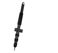 Trurovem Telescopic Survey Pole 1.5m Adjustable Measuring Staff GPS For Rover Rod, Aluminum Alloy Range 0.8-1.5m with 5/8" Thread for GNSS Leveling and Land Surveying