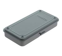 TRUSCO T-19LG Trunk Tool Box, 8.0 x 4.3 x 1.3 x 1.3 inches (203 x 109 x 35 cm), Light Gray