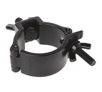 Truss Clamp 10 Pcs Aluminum Stage Light Holder 48-51mm Hook for Moving Head Lighting 100kg Capacity(Black)