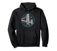 Truss Structural Engineer Mathematics Geometry Illustration Pullover Hoodie