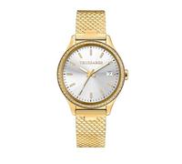 Trussardi City Life Collection Women's Watch, Time, Date, Analogue, Steel Strap - R2453170504