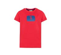 TRUSSARDI JUNIOR logo-print short-sleeve T-shirt - Red 3 yrs-4 yrs-5 yrs-6 yrs
