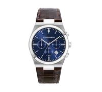 Trussardi Men's Watch, Multifunction, Analog, 42 mm, T-Milano Collection, Natural Leather - R2451175002
