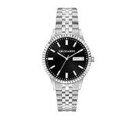 Trussardi Men's Watch, Time and Date, Analog, Steel Strap, 39 mm Case, T-Bent Collection - R2453141012