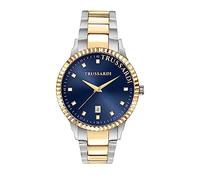 Trussardi T-Bent Men's Watch Blue Made of Steel, PVD Gold - R2453141001