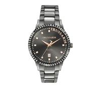 Trussardi T-Bent Men's Watch Gun Made of Steel, Pvd Gun - R2453141003