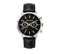 Trussardi T-Couple Men's Watch Black Made of Steel, Leather - R2451147001