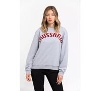 Trussardi Women's Gray Cotton Sweater in Grey | Size: Small Trussardi Grey S
