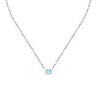 Trussardi Women's Necklace in Steel, Zircons, T-DESIGN Collection, Gift Ideas for Wife, Mom
