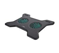 Trust 17805 Xstream Breeze Cooling Pad, 2 Fans, Fits 15-16 Inches Laptops
