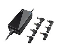 Trust 19139 Primo Universal Laptop Charger Power Adapter with Connectors, UK Plug, 90 W