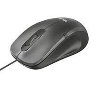 Trust 20404 Ivero Compact Optical Mouse, 1000 DPI, 3 buttons, Black/Grey