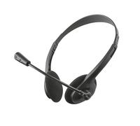 Trust 21665 Wired In-Ear Headphones And Earbuds Black