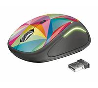 Trust 22337 Yvi FX Wireless USB Mouse for Computer and Laptop , Multicolour
