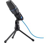 PC USB 3.5mm Microphone Podcast Streaming Gaming Skype Teams Zoom Tripod Stand