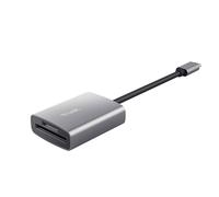 trust 24136 Card Reader Usb 3.2 Gen 1 (3.1 Gen 1) Type-c Aluminium in Silver Trust Silver