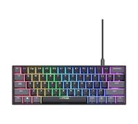 Trust 24884 GXT 867 Acira Mini Wired Black Computer Keyboard