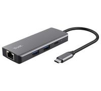 TRUST 24968 MULTIPORT HUB , 6 IN 1, DALYX