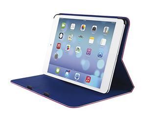Trust Aeroo Ultrathin Folio Stand for iPad Mini, iPad Mini Retina and iPad Mini 3 - Pink/Blue