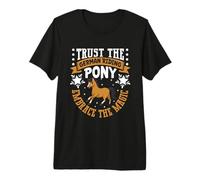 Trust and Magic - German Riding Pony Premium T-Shirt