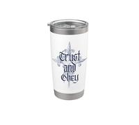 Trust and Obey Christian Hymn Gothic Cross Stainless Steel Insulated Tumbler