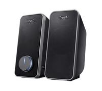Trust Arys 2.0 PC Speakers, 28 W Peak Power, 3.5 mm Aux, 23x22x13.6, Black