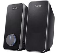 Trust Arys 2.0 Pc Speakers, 28w Peak Power Usb Powered Volume Control Black