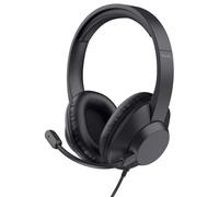 Trust Ayda Max Over-Ear USB PC Headset - Black